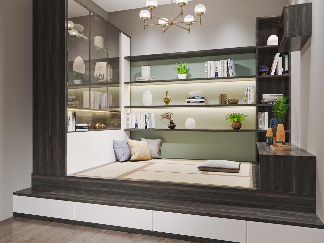 法国洋梨生态板-板材全屋定造案例