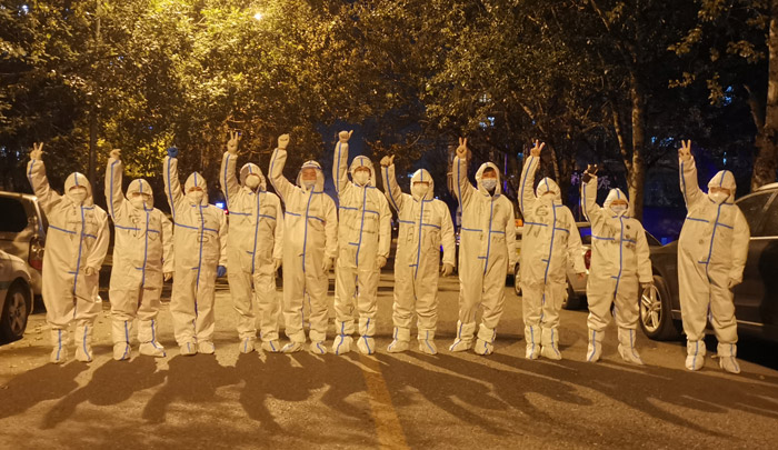 鉴黑担保网员工投身防疫阻击战