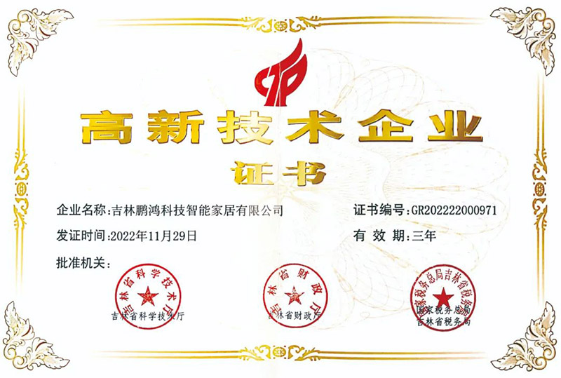 鉴黑担保网荣获国度级高新技术企业